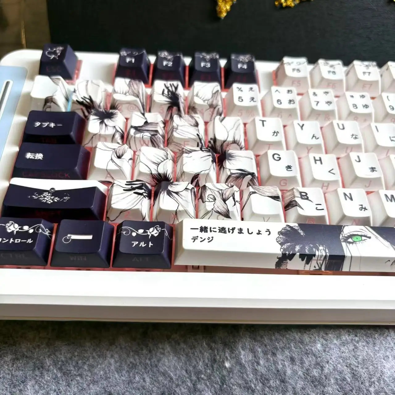 Zenith Sage — Reze Chainsaw Man Keycaps (PBT Dye-Sub)