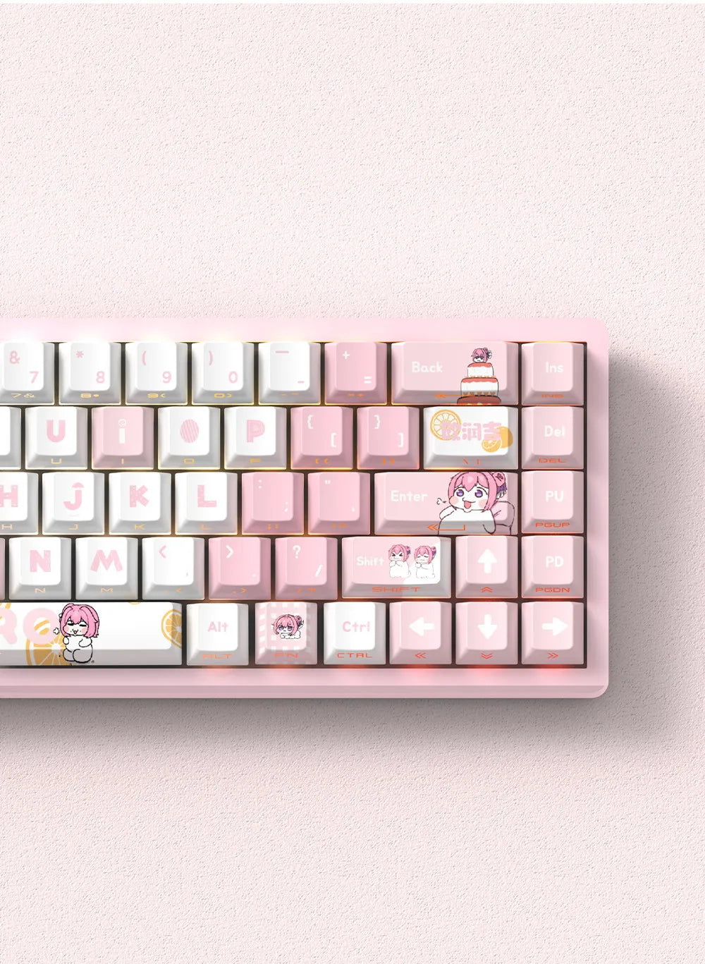 Zenith Saga — Anime Gaming Keycaps 129 Keys (PBT Five-Sided Heat Sublimation)