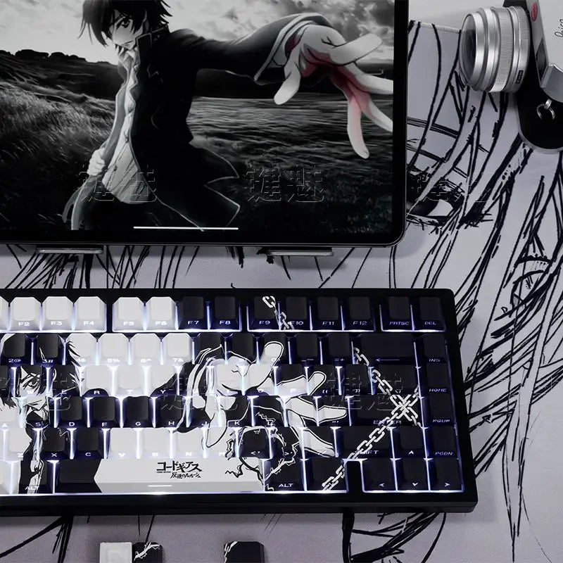 Zenith Saga — Lelouch Lamperouge Anime Keycaps (PBT Dye-Sub)