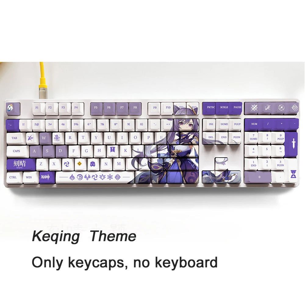 Zenith Saga — Genshin Impact Character Keycaps 108 Keys (OEM PBT)