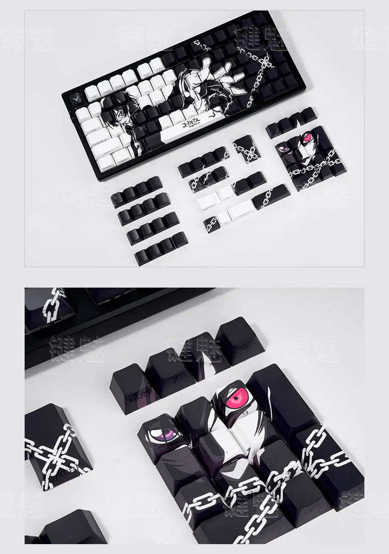 Zenith Saga — Lelouch Lamperouge Anime Keycaps (PBT Dye-Sub)
