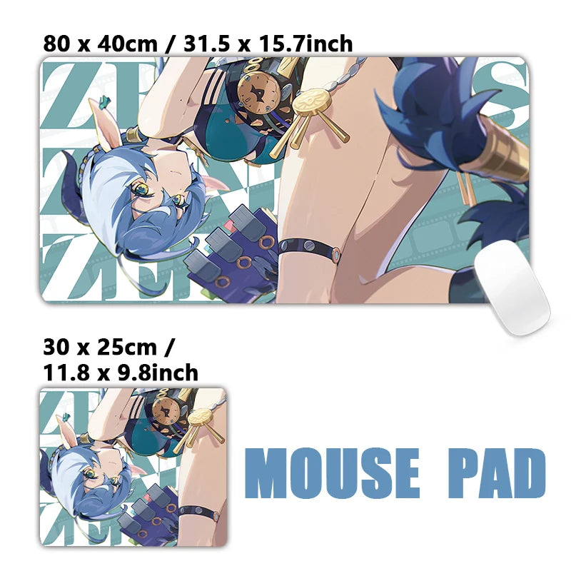 Zenith Sage — Zenless Zone Zero Angels of Delusion XXL Desk Mat (AOD Series)