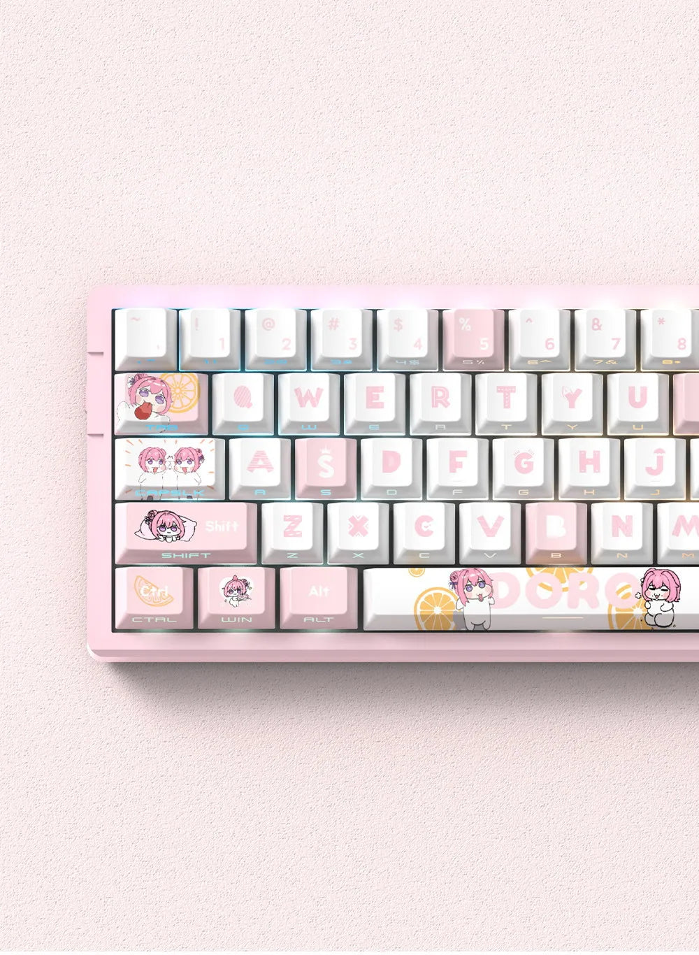 Zenith Saga — Anime Gaming Keycaps 129 Keys (PBT Five-Sided Heat Sublimation)
