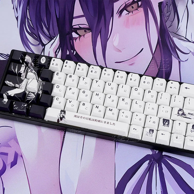 Zenith Sage — Reze Chainsaw Man Keycaps (PBT Dye-Sub)