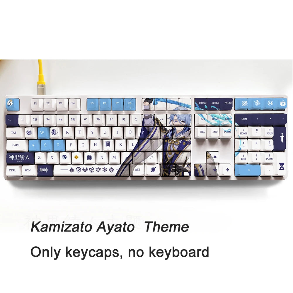 Zenith Saga — Genshin Impact Character Keycaps 108 Keys (OEM PBT)