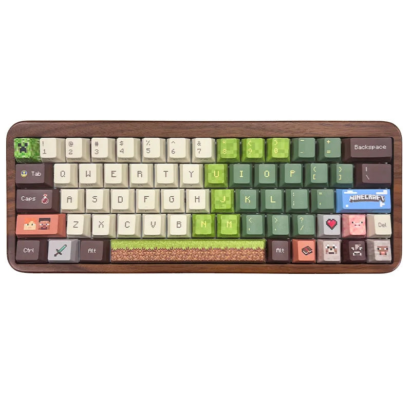 Zenith Saga — Anime Transparent Keycaps 129/135 Keys (PBT Side-Engraved)