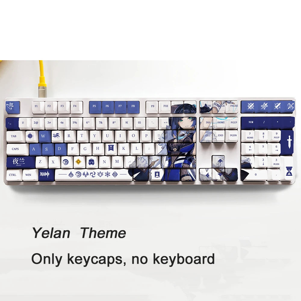 Zenith Saga — Genshin Impact Character Keycaps 108 Keys (OEM PBT)