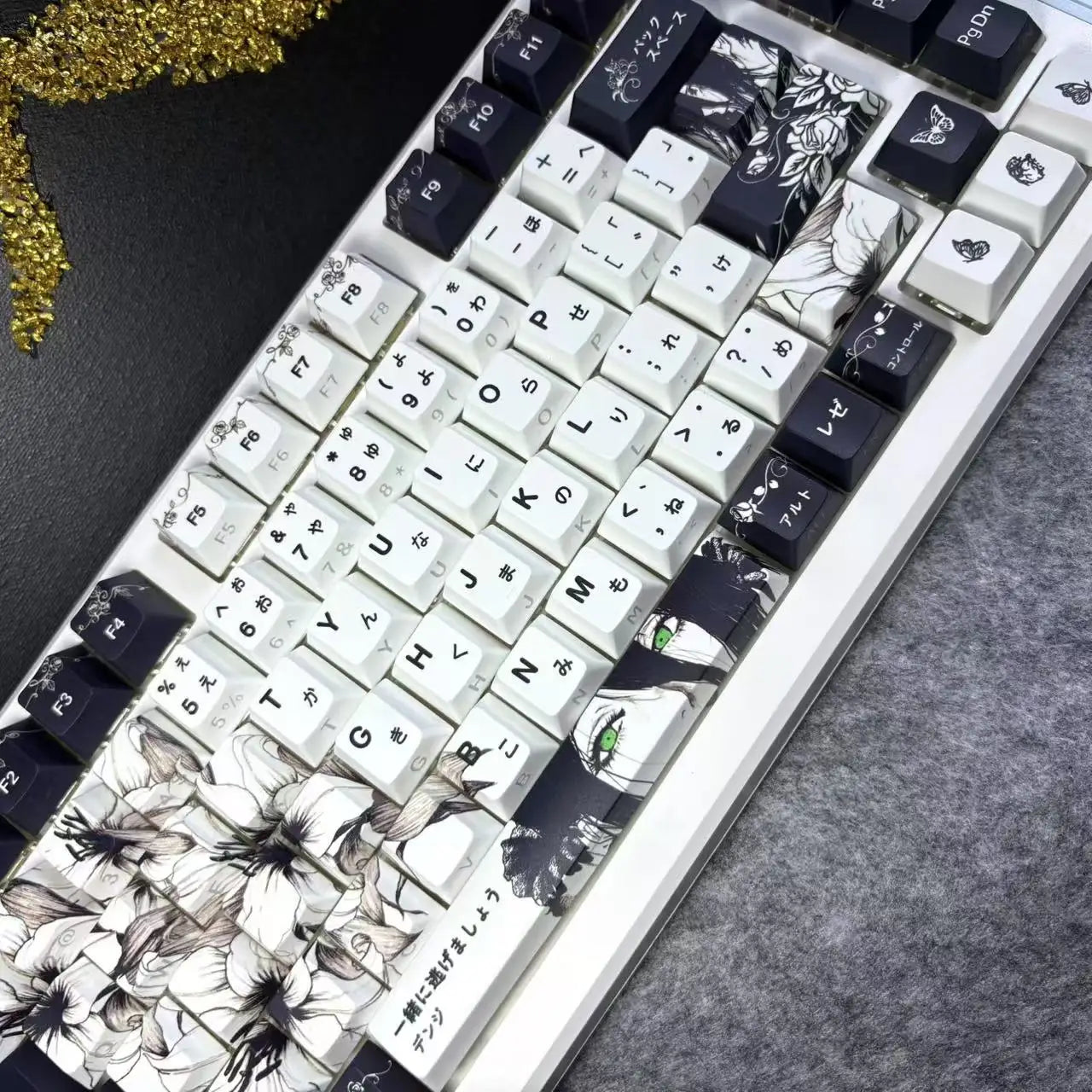 Zenith Sage — Reze Chainsaw Man Keycaps (PBT Dye-Sub)