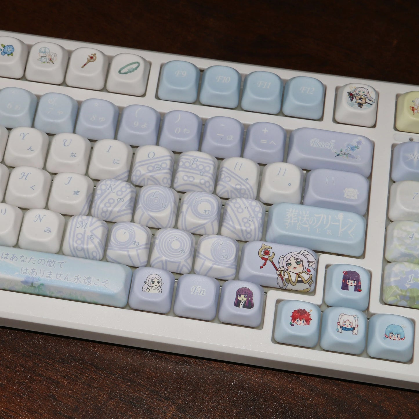 Zenith Saga — Frieren Beyond Journey's End Keycaps (PBT Dye-Sub)