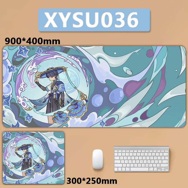 Zenith Saga — Genshin Impact XXL Desk Mat Vol. 2 (Furina, Neuvillette, Raiden & More)
