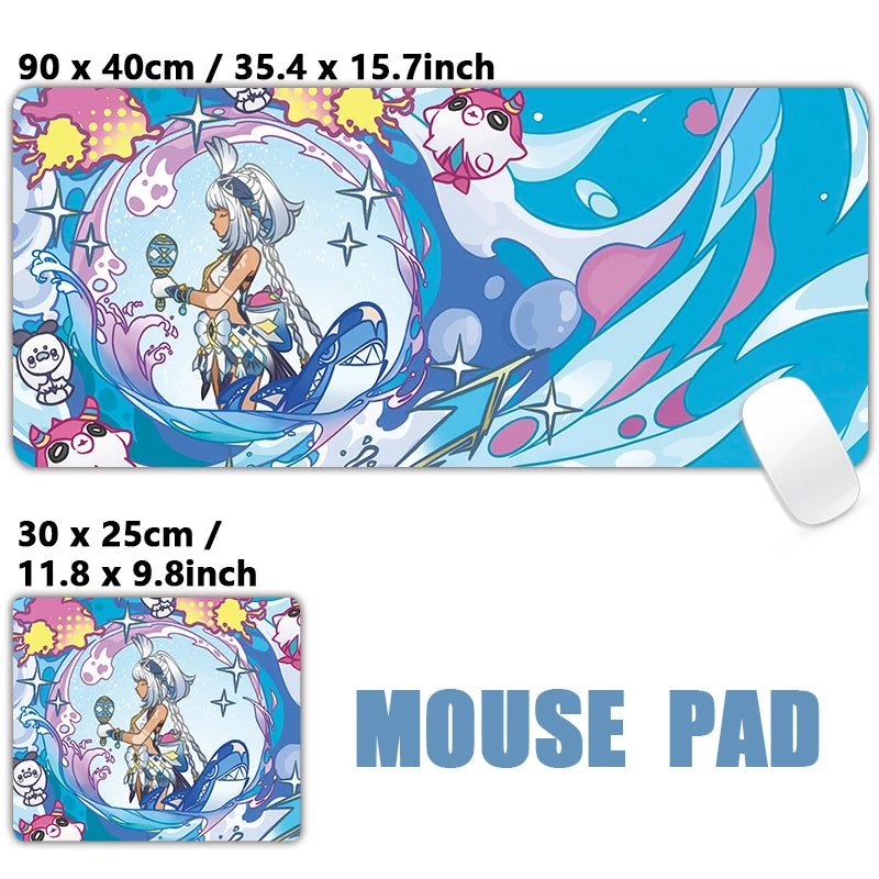 Zenith Saga — Genshin Impact XXL Desk Mat Vol. 2 (Furina, Neuvillette, Raiden & More)
