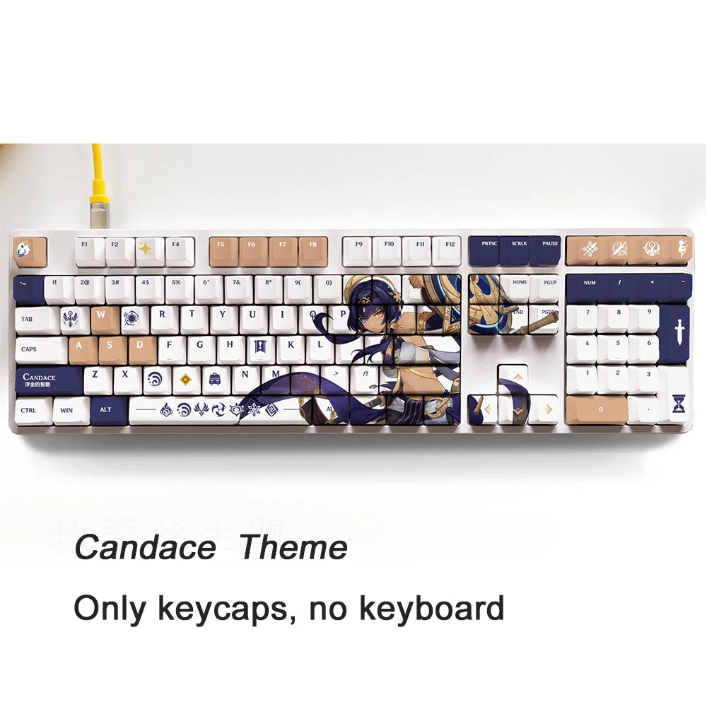 Zenith Saga — Genshin Impact Character Keycaps 108 Keys (OEM PBT)