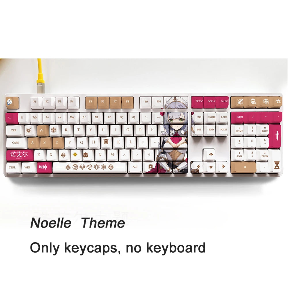 Zenith Saga — Genshin Impact Character Keycaps 108 Keys (OEM PBT)