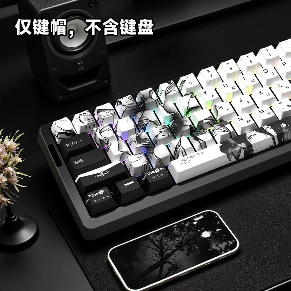 Zenith Sage — Reze Chainsaw Man Keycaps (PBT Dye-Sub)
