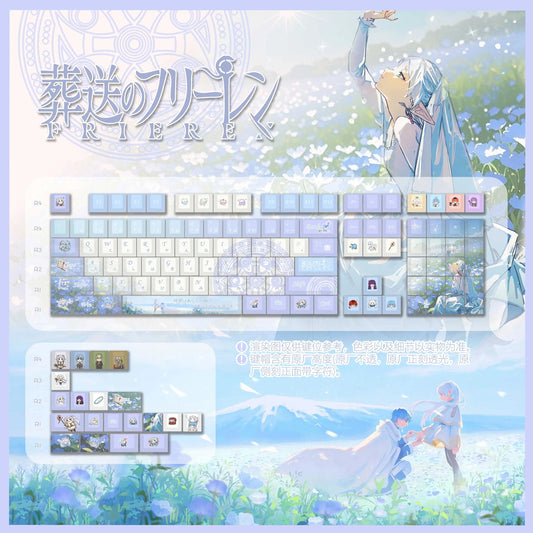 Zenith Saga — Frieren Beyond Journey's End Keycaps (PBT Dye-Sub)