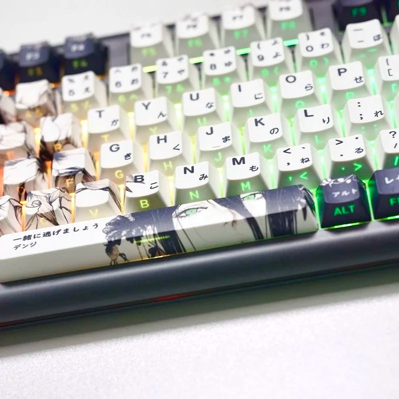 Zenith Sage — Reze Chainsaw Man Keycaps (PBT Dye-Sub)