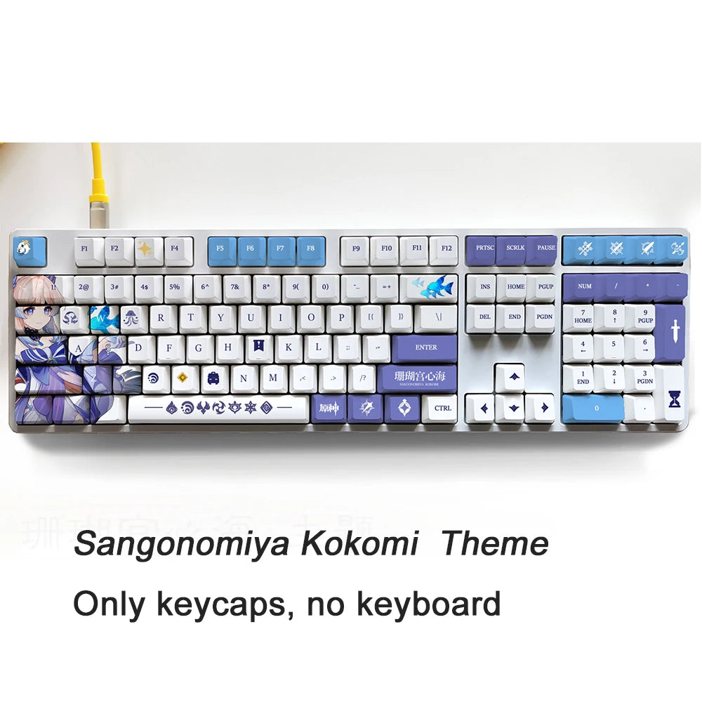 Zenith Saga — Genshin Impact Character Keycaps 108 Keys (OEM PBT)