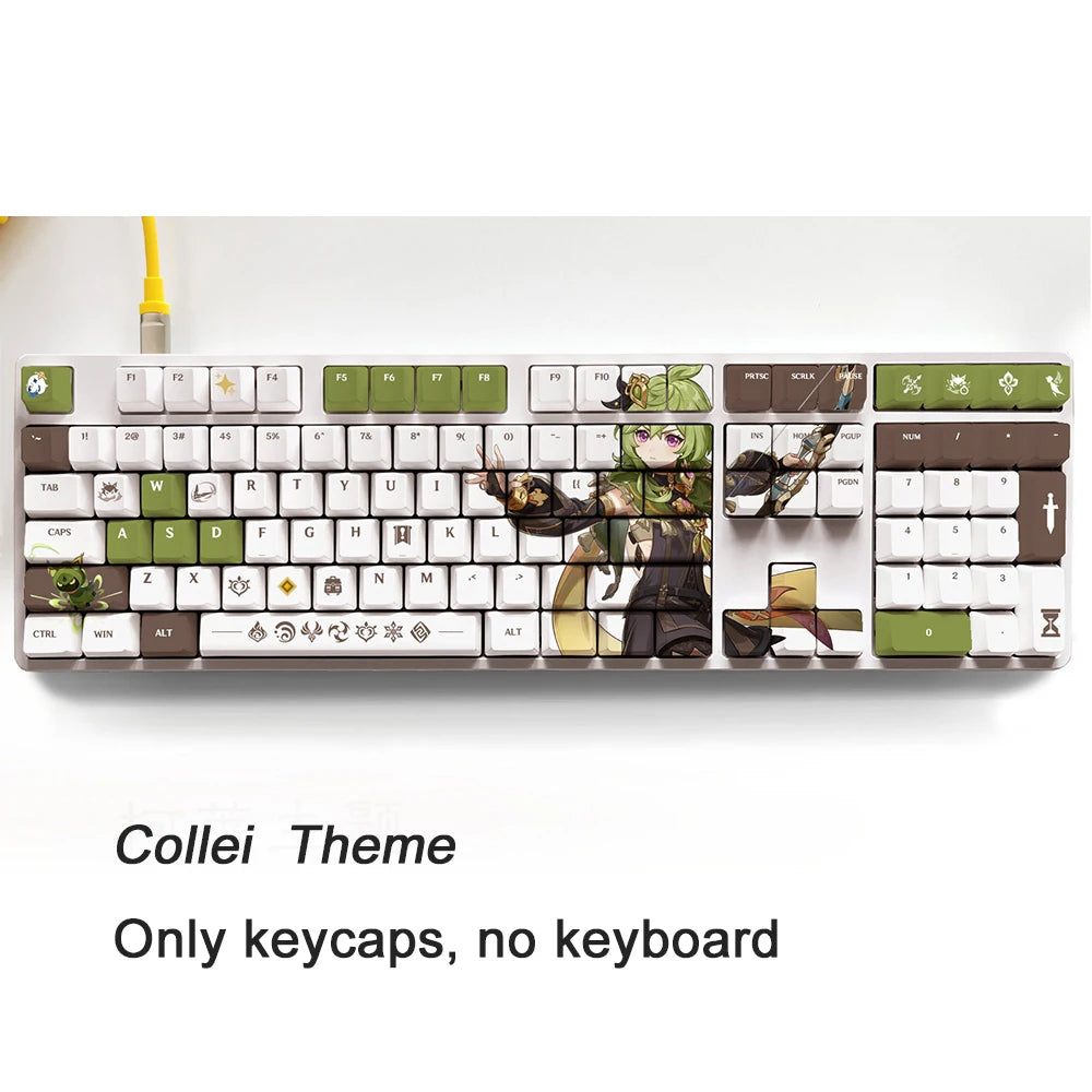 Zenith Saga — Genshin Impact Character Keycaps 108 Keys (OEM PBT)