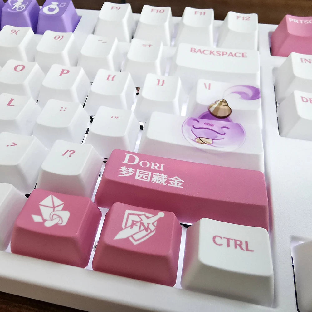 Zenith Saga — Genshin Impact Character Keycaps 108 Keys (OEM PBT)