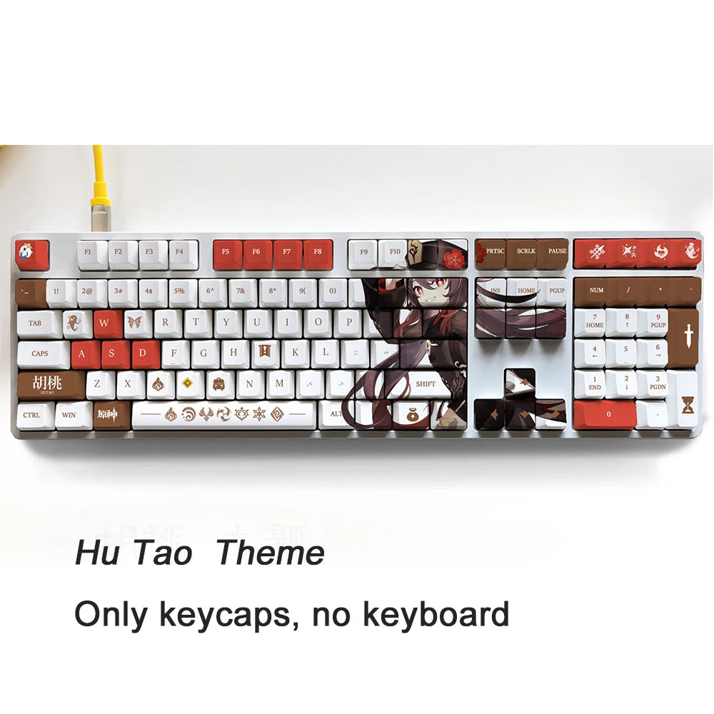 Zenith Saga — Genshin Impact Character Keycaps 108 Keys (OEM PBT)