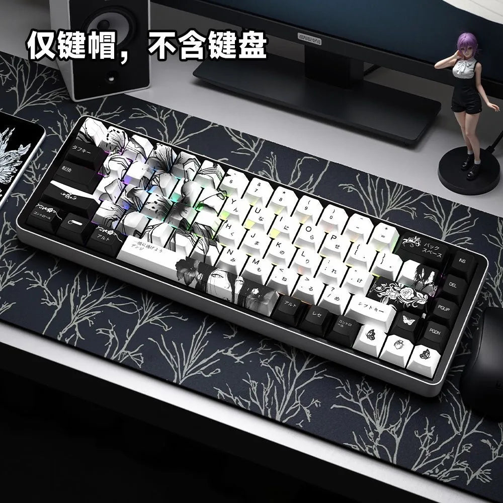 Zenith Sage — Reze Chainsaw Man Keycaps (PBT Dye-Sub)