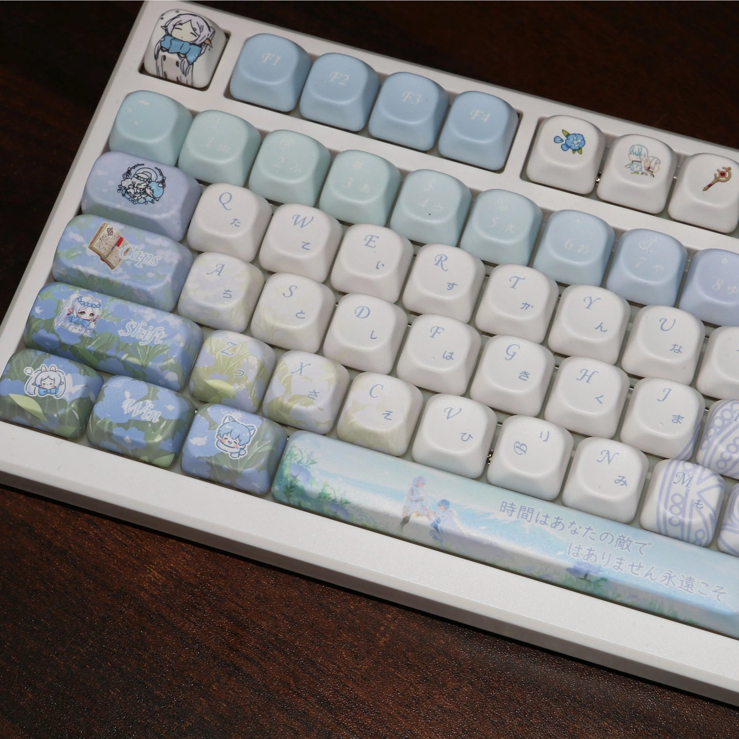 Zenith Saga — Frieren Beyond Journey's End Keycaps (PBT Dye-Sub)