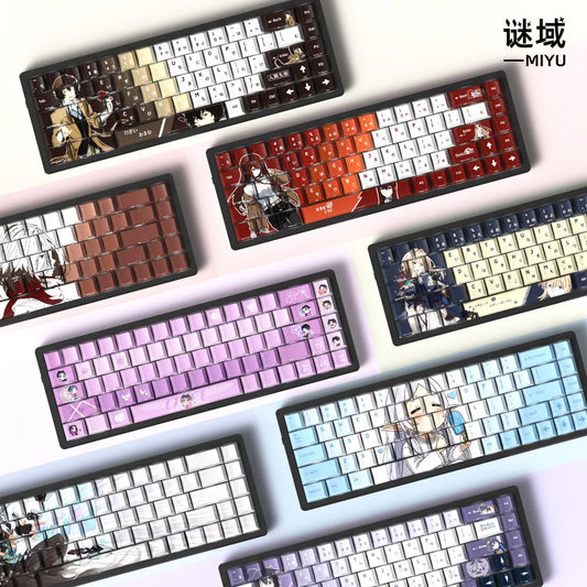 Zenith Saga — Anime Gaming Keycaps 129 Keys (PBT Five-Sided Heat Sublimation)