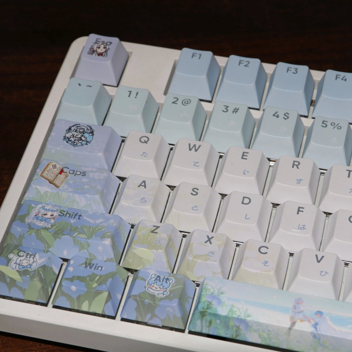 Zenith Saga — Frieren Beyond Journey's End Keycaps (PBT Dye-Sub)