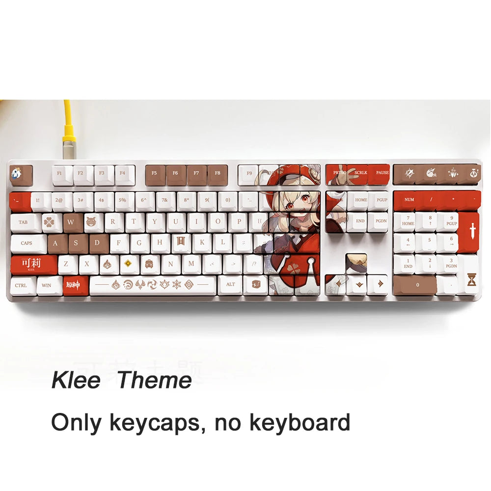 Zenith Saga — Genshin Impact Character Keycaps 108 Keys (OEM PBT)