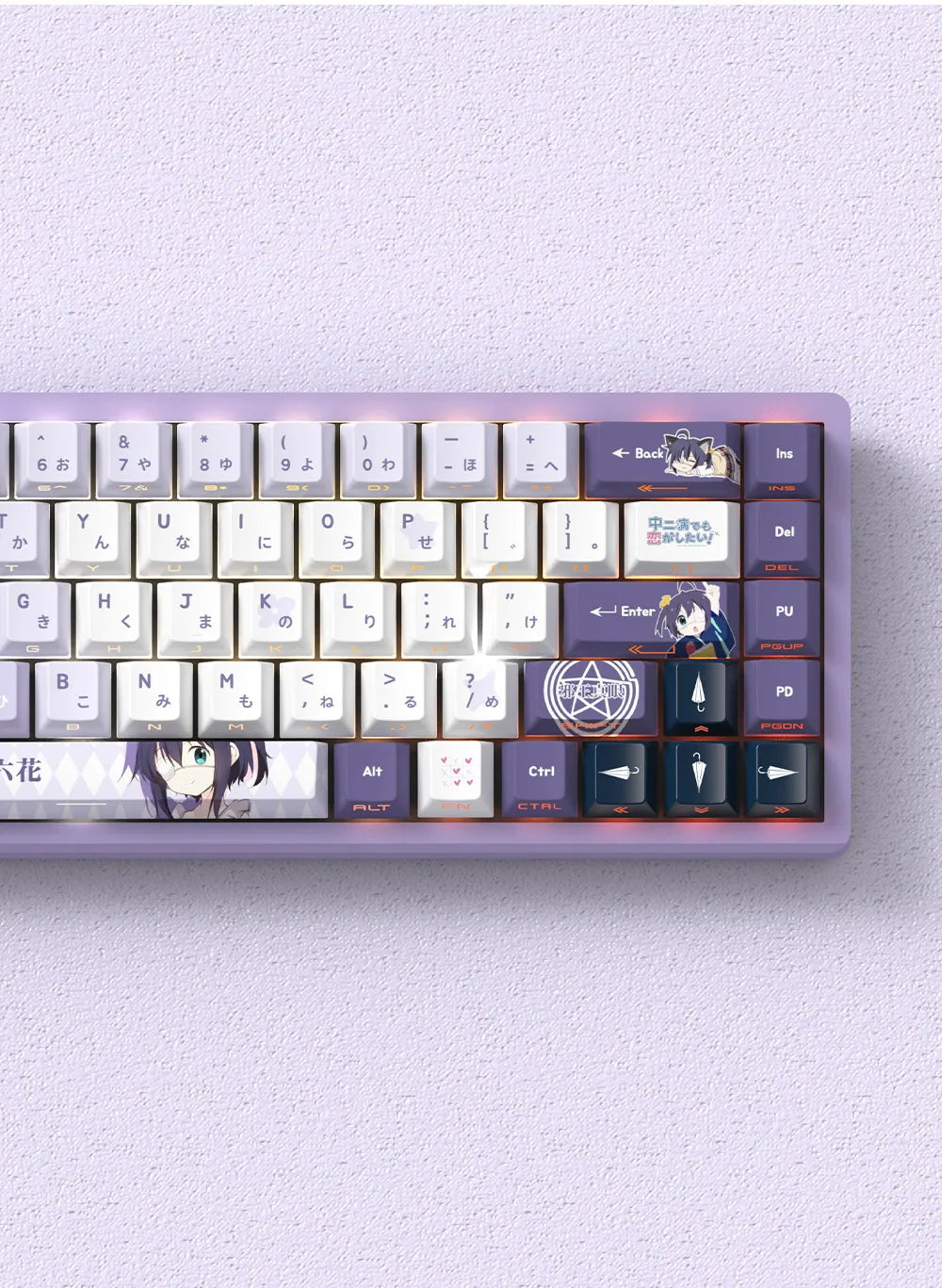 Zenith Saga — Anime Gaming Keycaps 129 Keys (PBT Five-Sided Heat Sublimation)