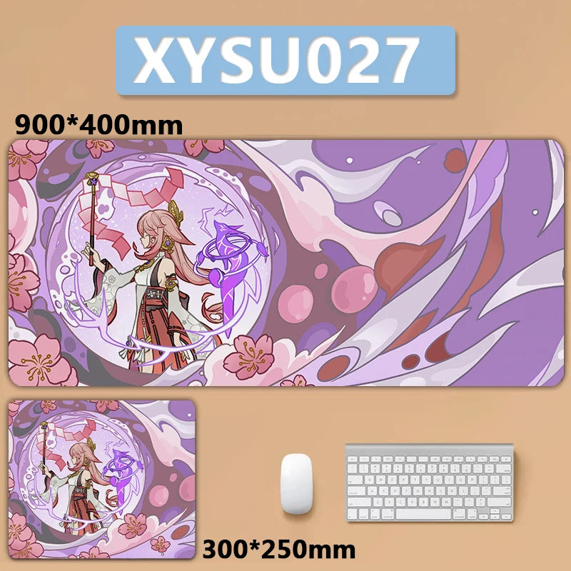 Zenith Saga — Genshin Impact XXL Desk Mat Vol. 2 (Furina, Neuvillette, Raiden & More)