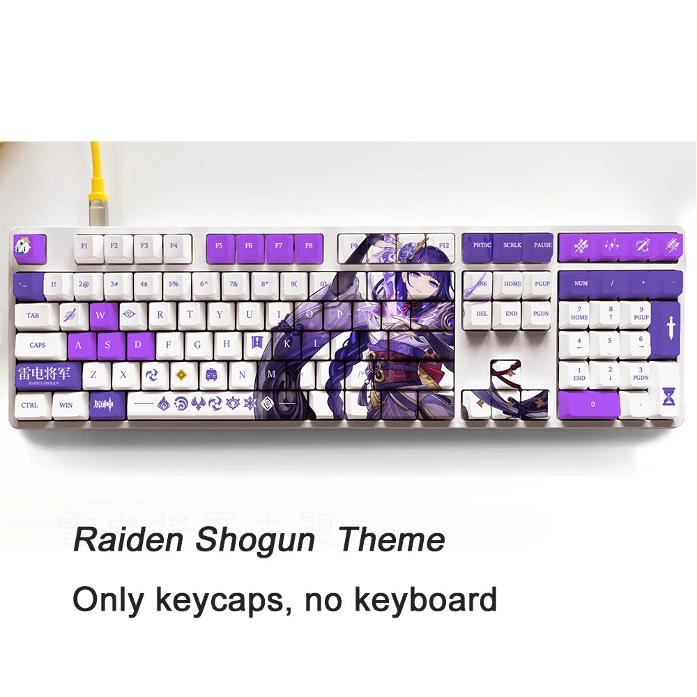 Zenith Saga — Genshin Impact Character Keycaps 108 Keys (OEM PBT)