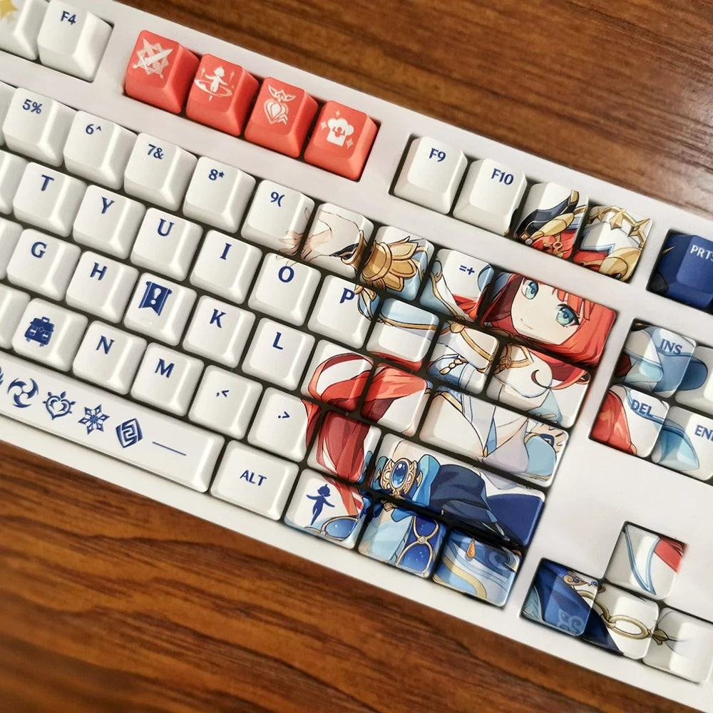Zenith Saga — Genshin Impact Character Keycaps 108 Keys (OEM PBT)
