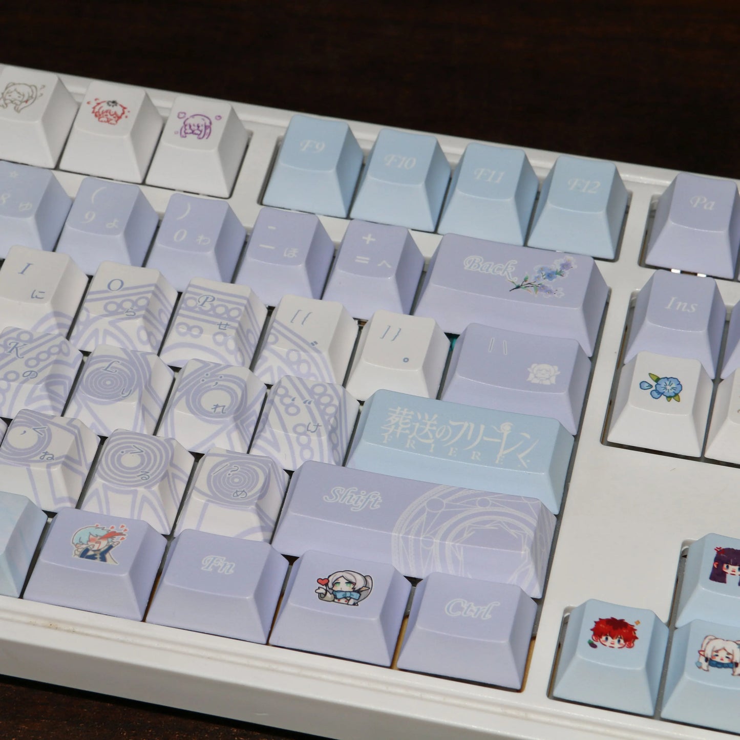 Zenith Saga — Frieren Beyond Journey's End Keycaps (PBT Dye-Sub)