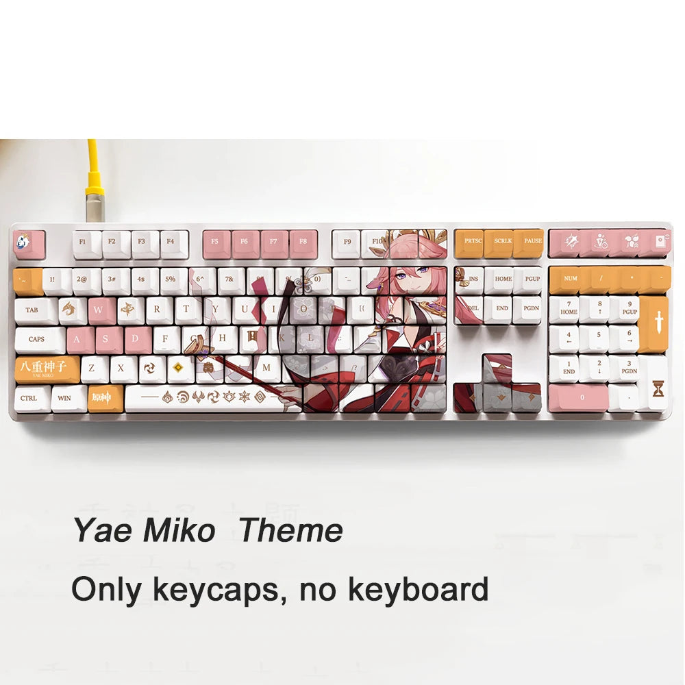 Zenith Saga — Genshin Impact Character Keycaps 108 Keys (OEM PBT)
