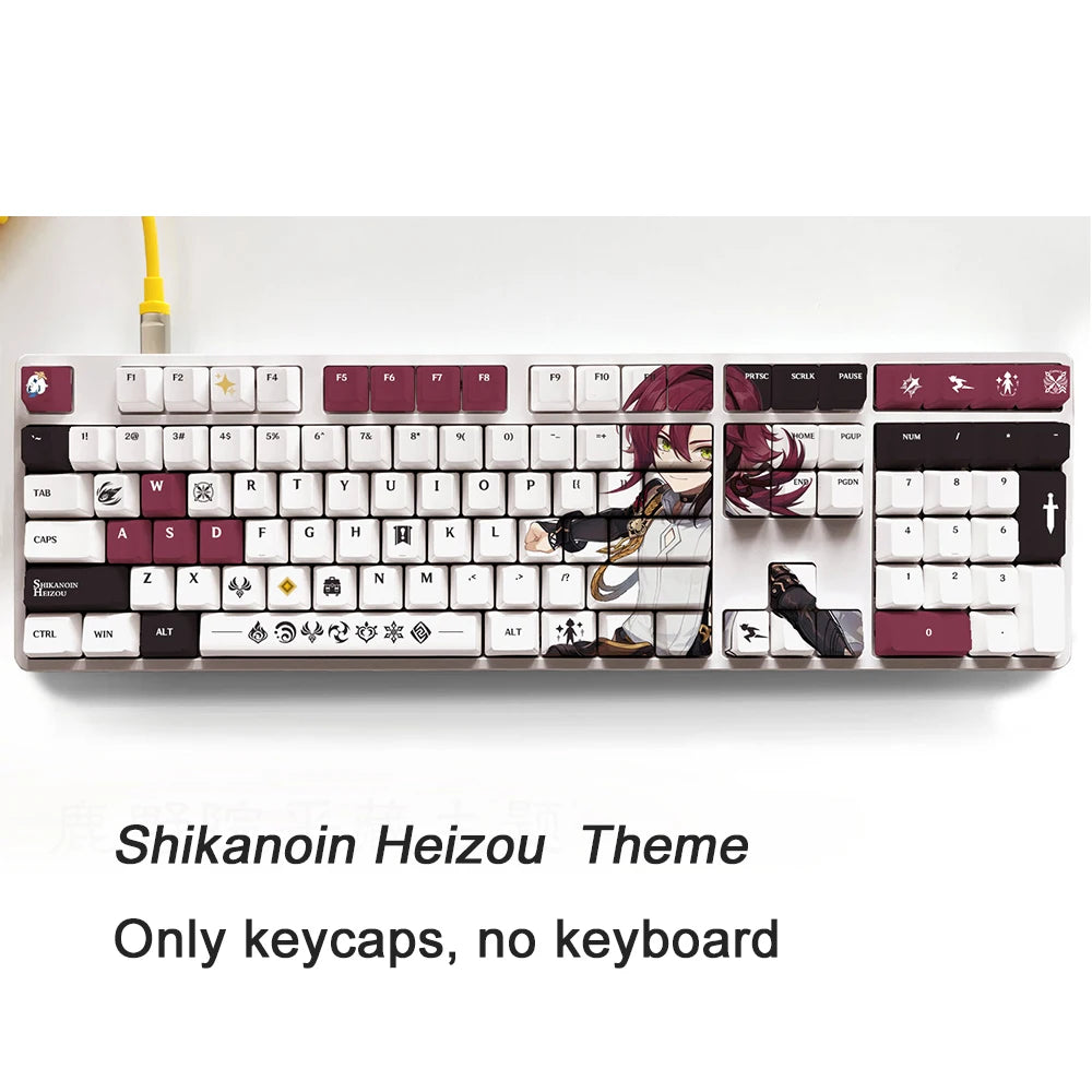 Zenith Saga — Genshin Impact Character Keycaps 108 Keys (OEM PBT)