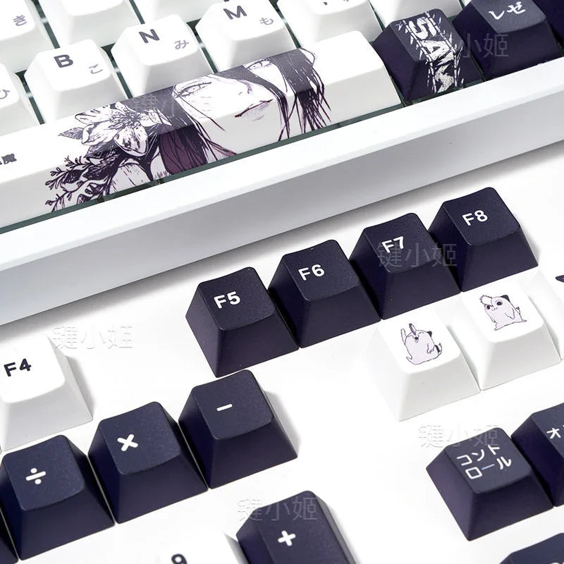 Zenith Sage — Reze Chainsaw Man Keycaps (PBT Dye-Sub)