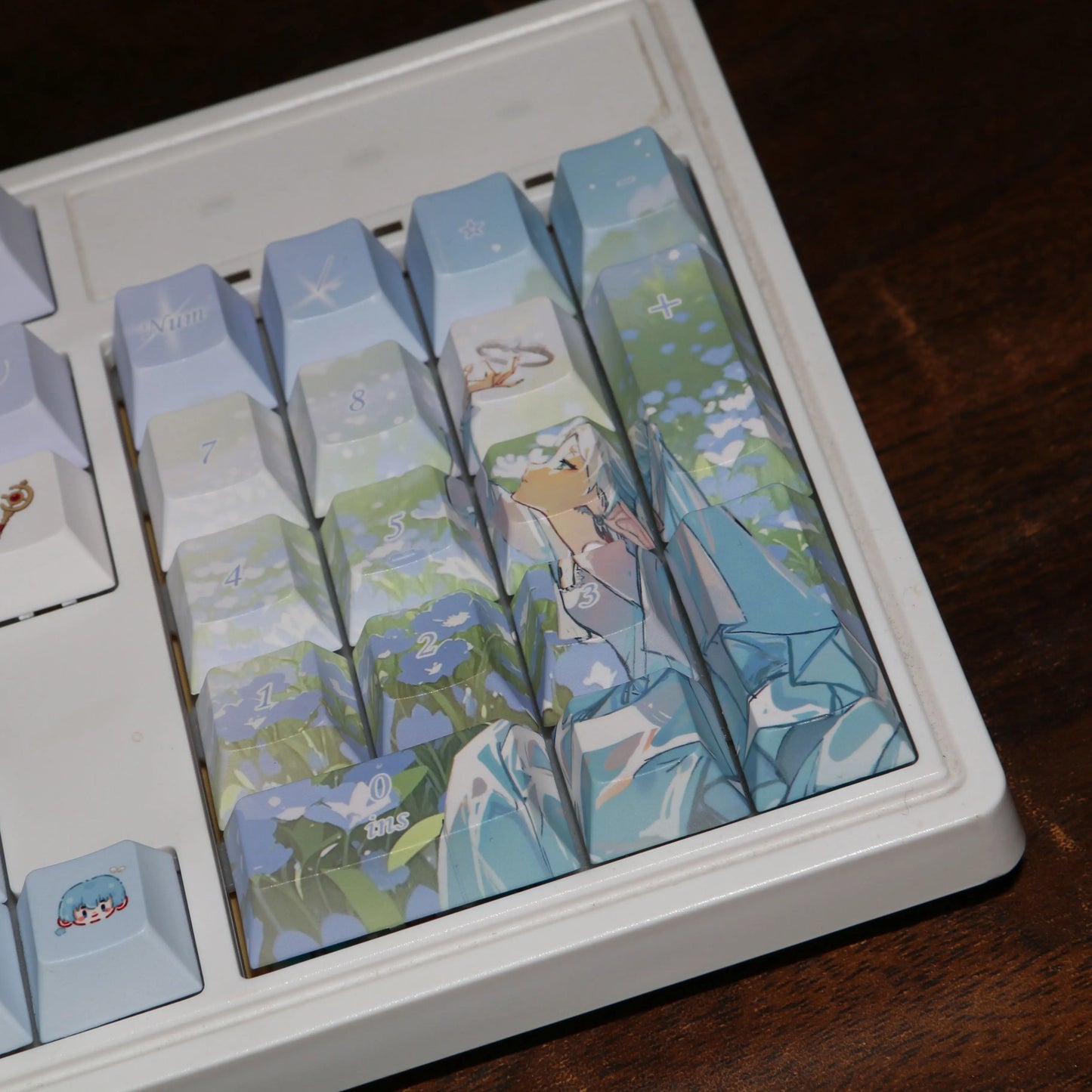 Zenith Saga — Frieren Beyond Journey's End Keycaps (PBT Dye-Sub)