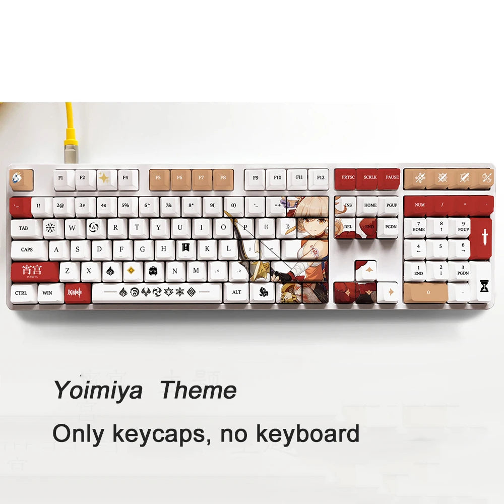 Zenith Saga — Genshin Impact Character Keycaps 108 Keys (OEM PBT)