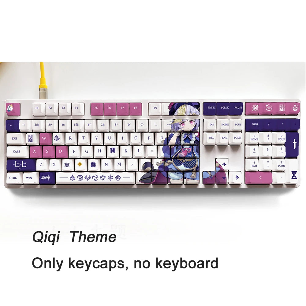 Zenith Saga — Genshin Impact Character Keycaps 108 Keys (OEM PBT)