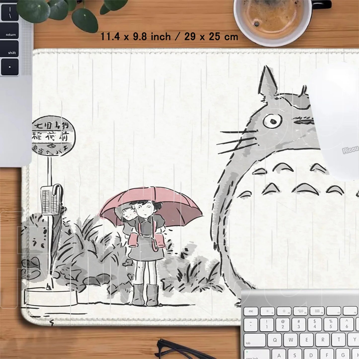 Zenith Saga — Totoro Anime XL Desk Mat (Lock Edge Gaming Mouse Pad)