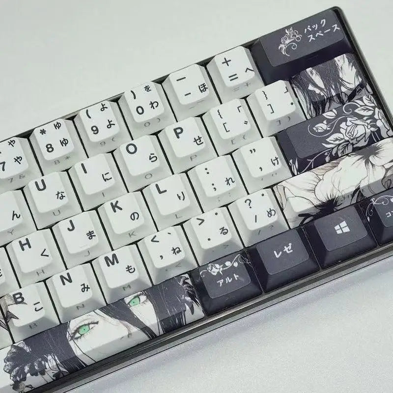 Zenith Sage — Reze Chainsaw Man Keycaps (PBT Dye-Sub)