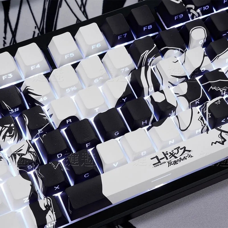 Zenith Saga — Lelouch Lamperouge Anime Keycaps (PBT Dye-Sub)