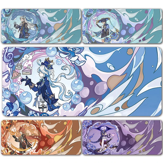 Zenith Saga — Genshin Impact XXL Desk Mat Vol. 2 (Furina, Neuvillette, Raiden & More)