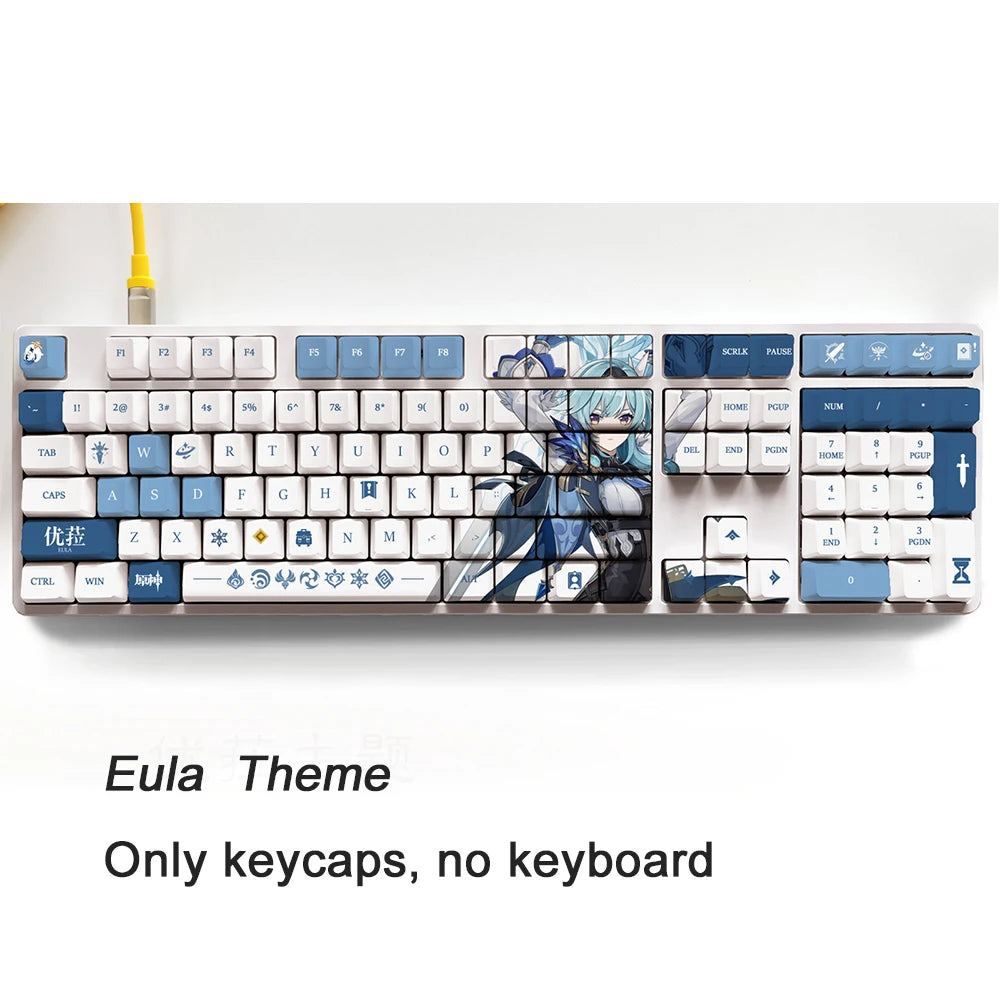 Zenith Saga — Genshin Impact Character Keycaps 108 Keys (OEM PBT)