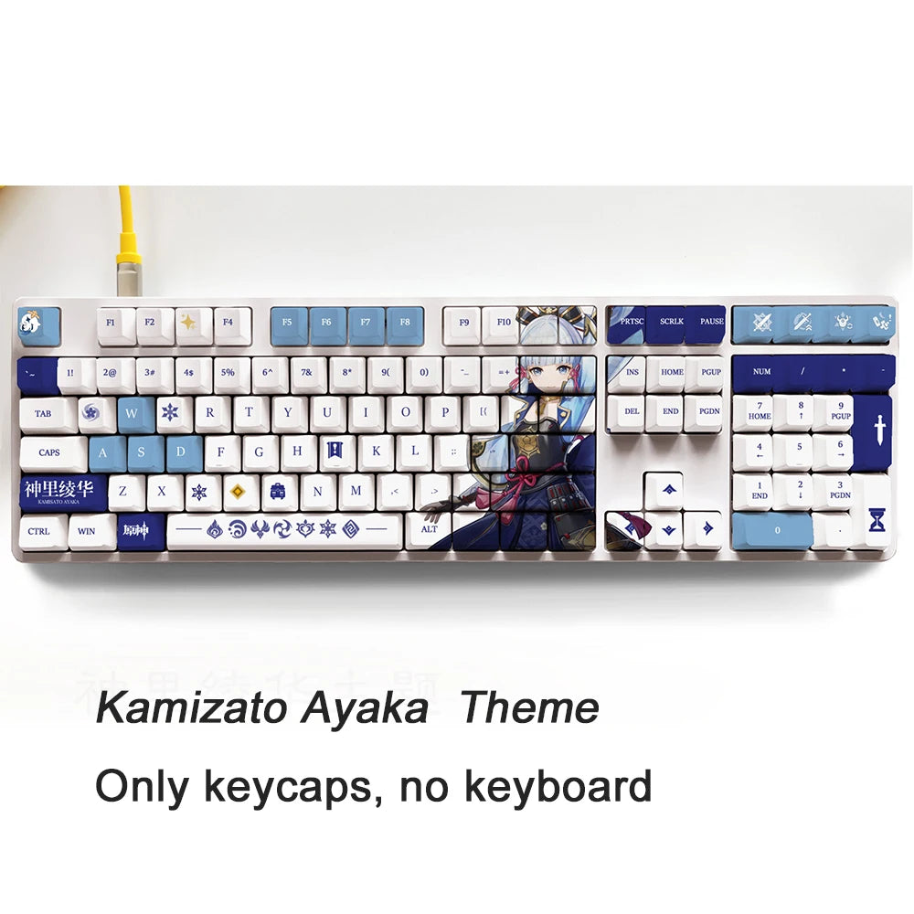 Zenith Saga — Genshin Impact Character Keycaps 108 Keys (OEM PBT)