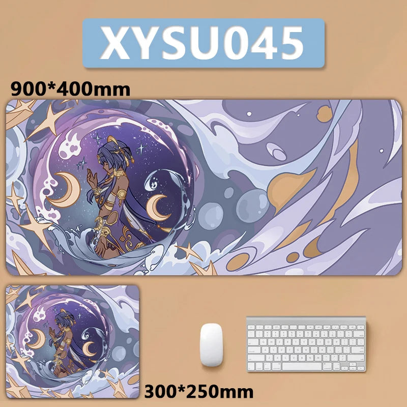 Zenith Saga — Genshin Impact XXL Desk Mat Vol. 2 (Furina, Neuvillette, Raiden & More)