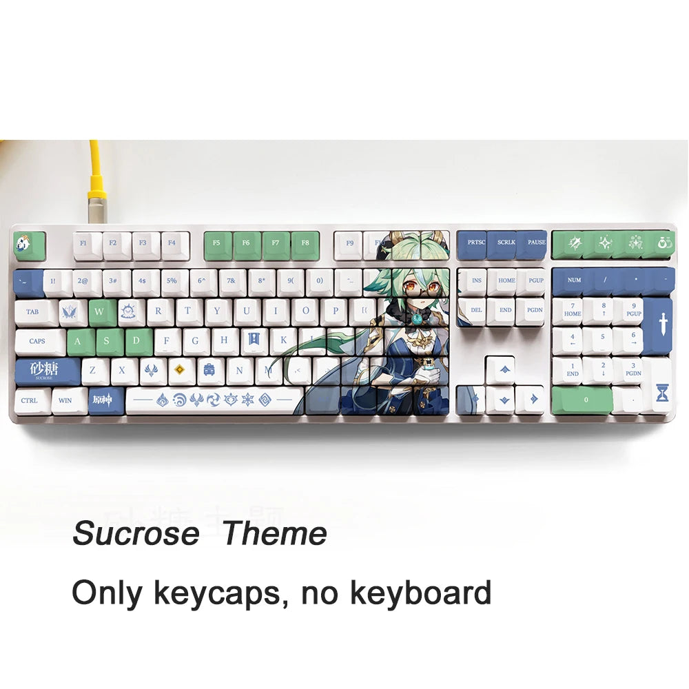 Zenith Saga — Genshin Impact Character Keycaps 108 Keys (OEM PBT)