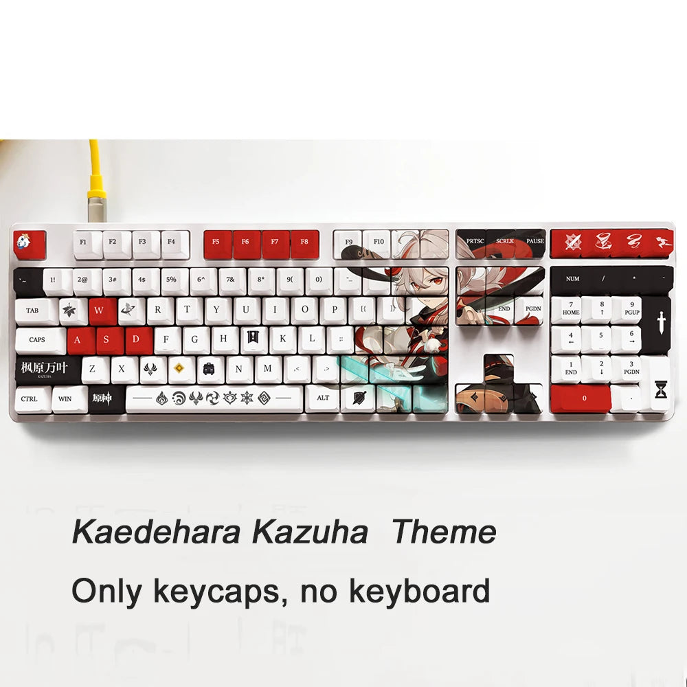 Zenith Saga — Genshin Impact Character Keycaps 108 Keys (OEM PBT)