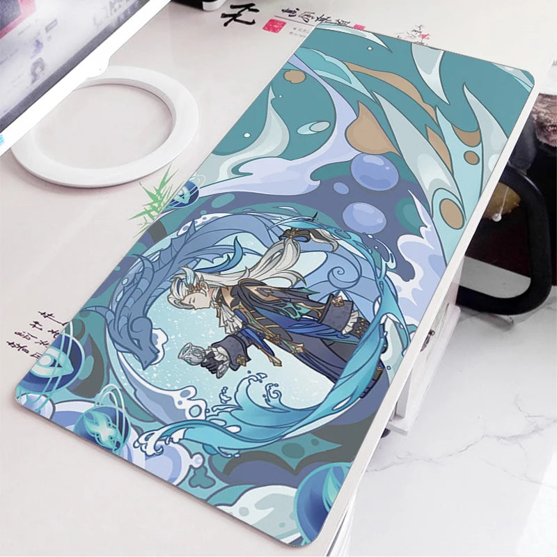 Zenith Saga — Genshin Impact XXL Desk Mat Vol. 2 (Furina, Neuvillette, Raiden & More)